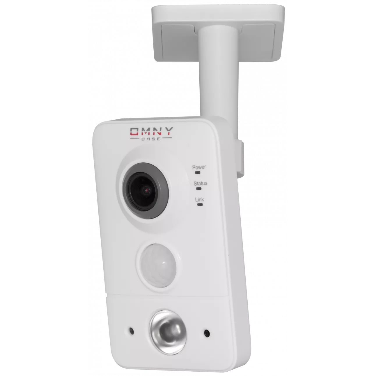 IP камера видеонаблюдения  OMNY серия BASE miniCUBE офисная 1.3Мп, 2.8мм, PoE, 12В, ИК подсветка, SD карта, встр.микроофон, plug-in-free (уценка)